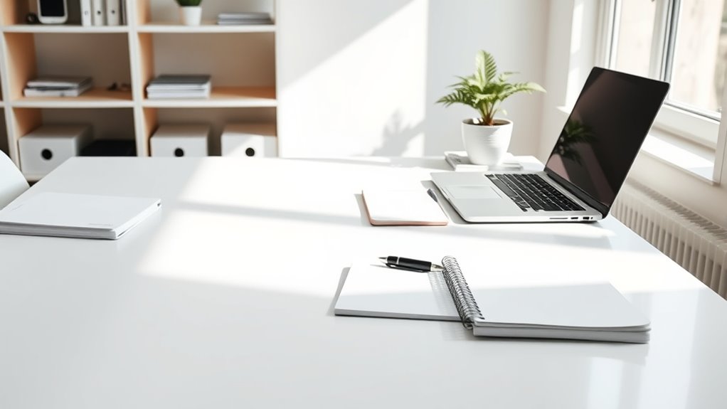 organize declutter optimize workspace