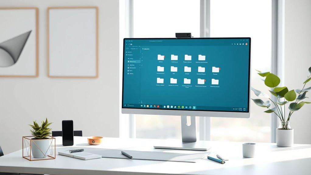 organize files by categories