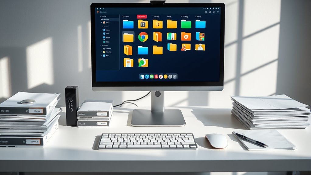 organize files for clarity