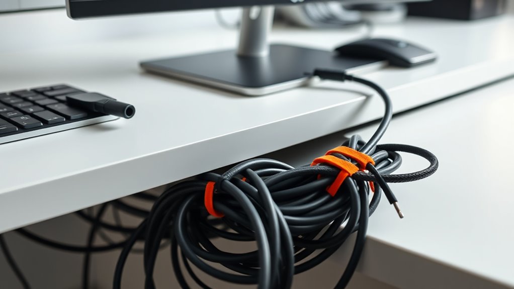 organized cable management tips