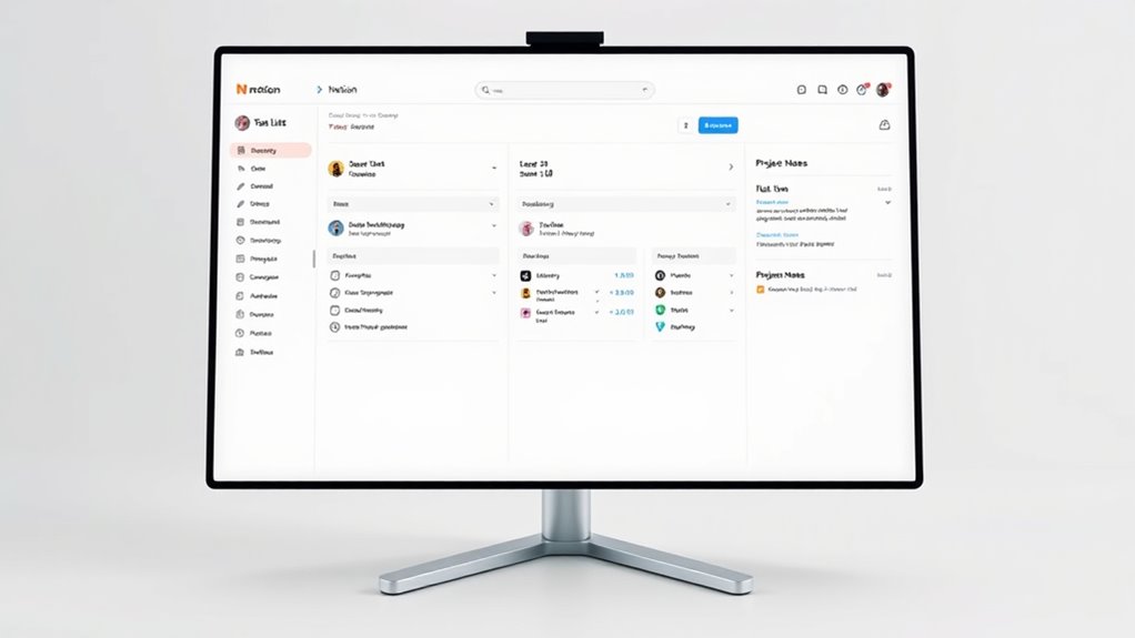 organized clear dashboard layout
