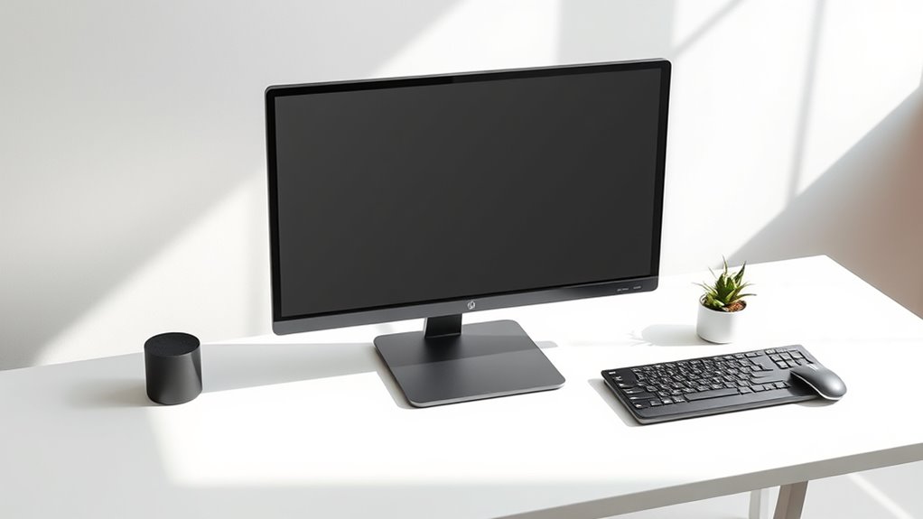 organized ergonomic clutter free workspace