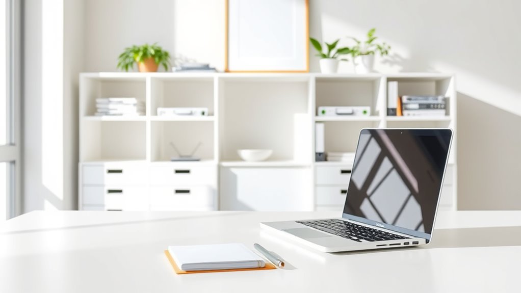 organized workspace maintenance routines