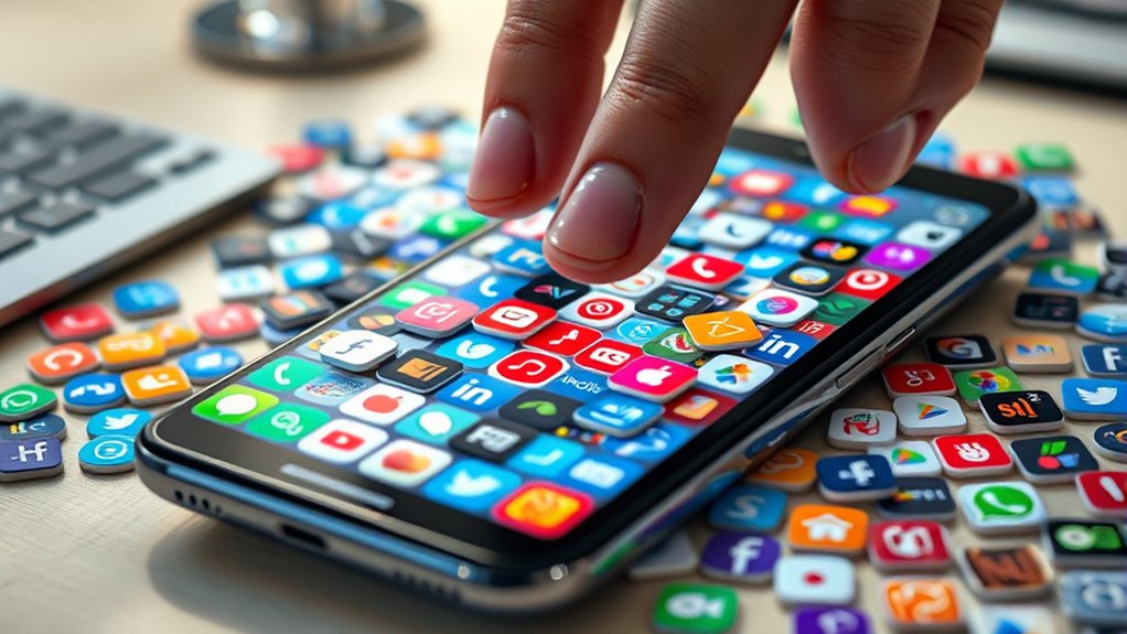 overwhelmed by app clutter