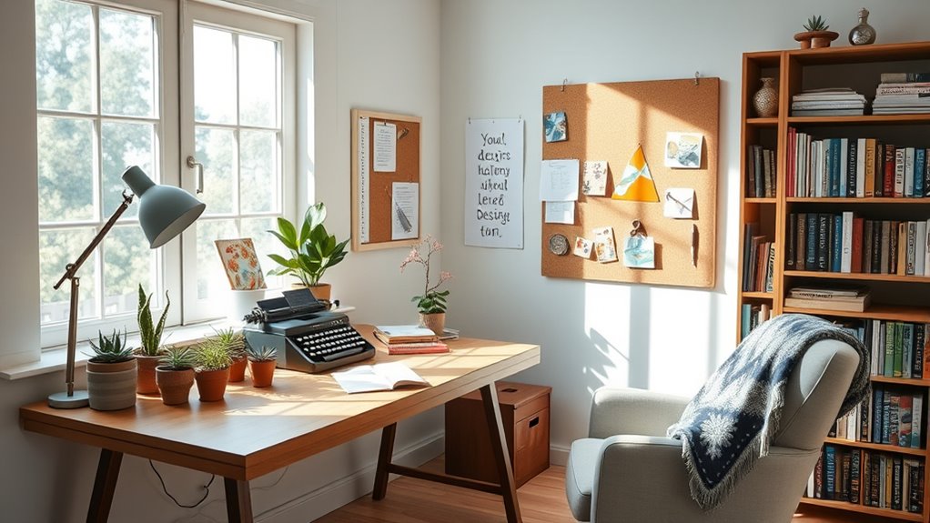 personalized inspiring workspace design