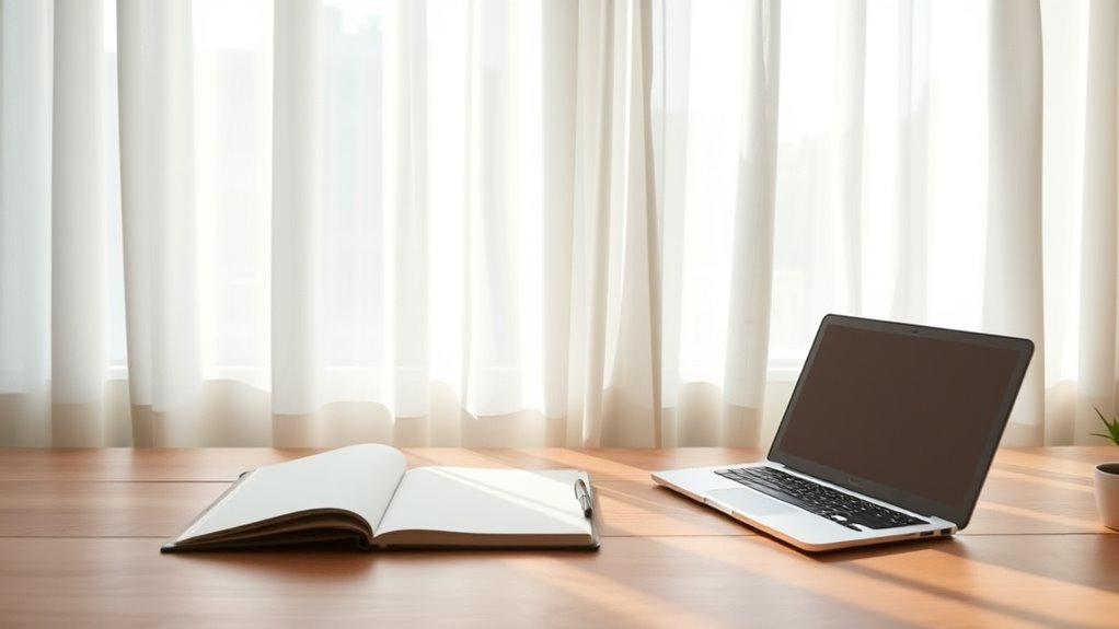 quiet organized focused environment