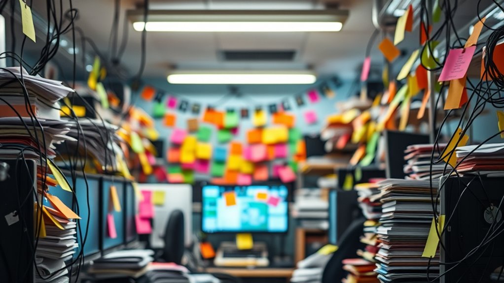 reduce visual clutter stress