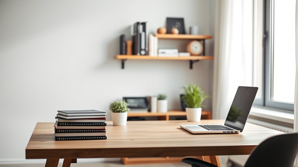 regularly declutter and organize