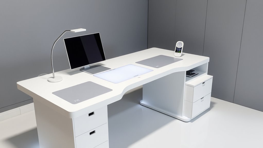 smart tech integrated office furniture