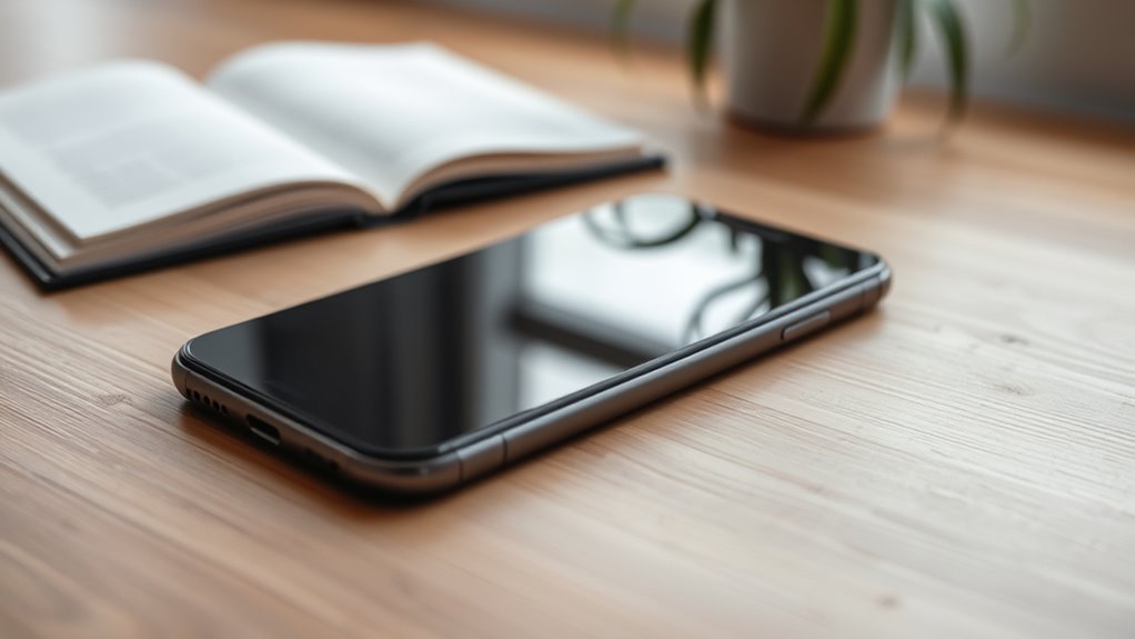 smartphone distraction free design