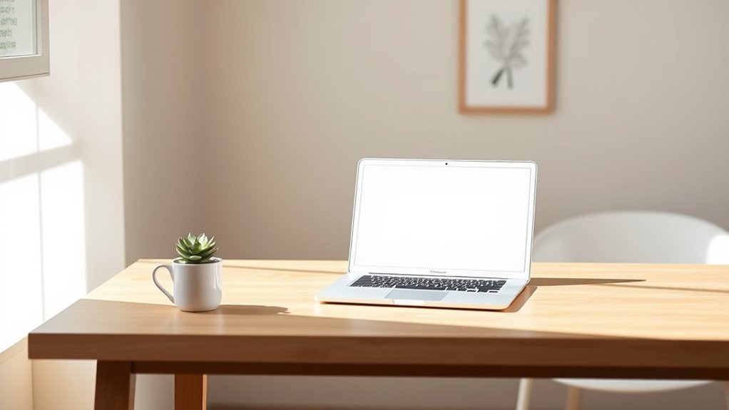 streamlined workspace boosts focus