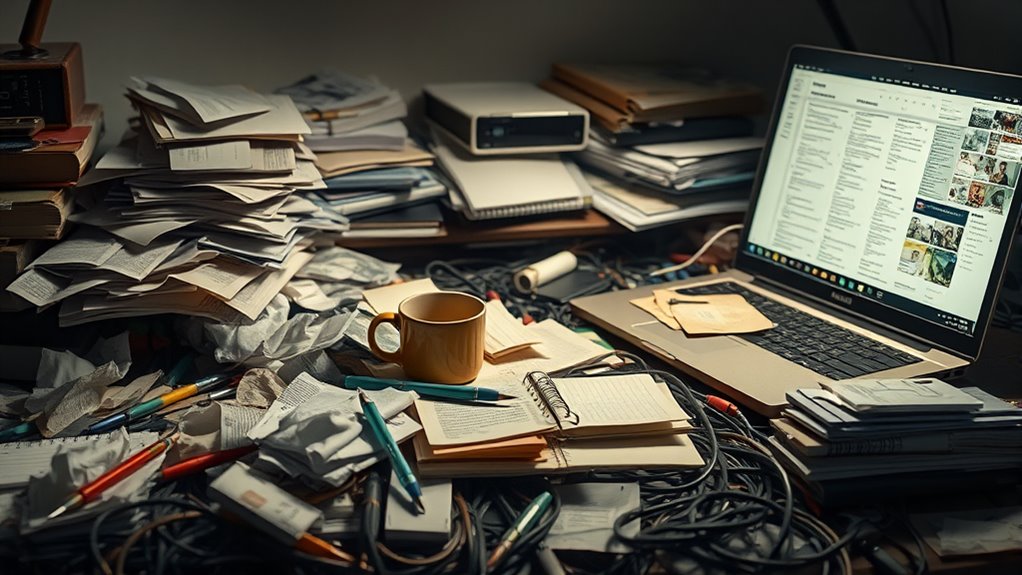 stress fuels clutter buildup