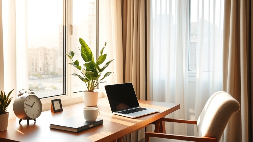 structured focus and routines