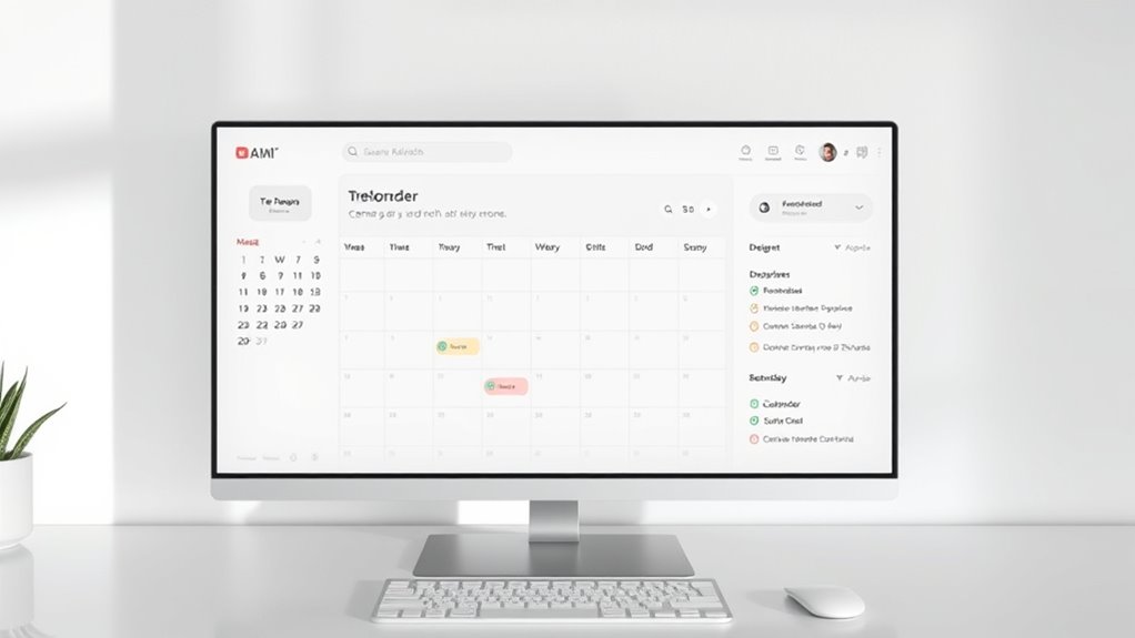 sync reminders aesthetics ergonomics