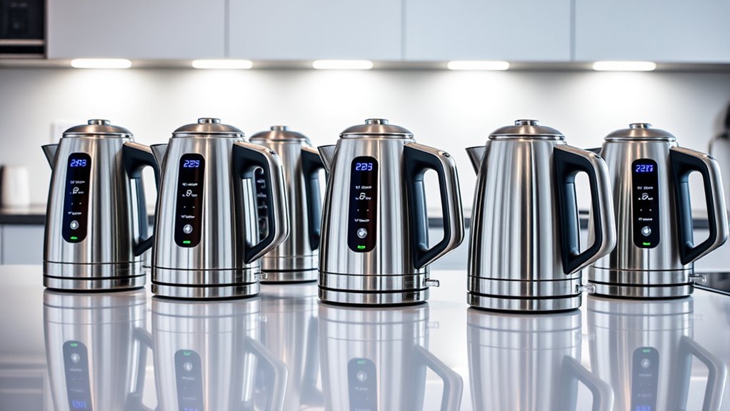 top electric kettles with temperature