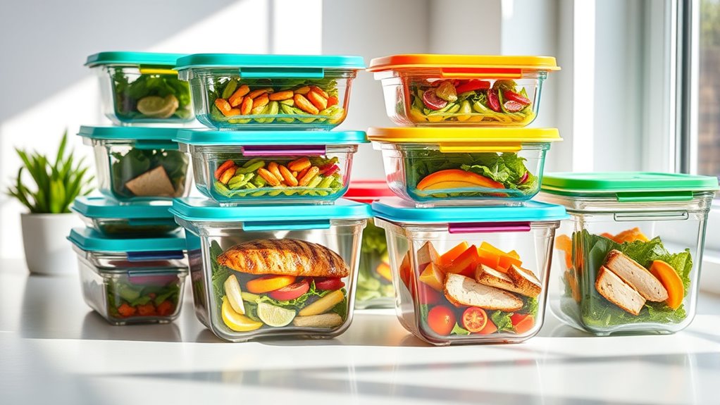 top glass meal prep containers