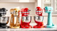 top kitchenaid mixer colors