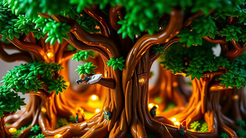 top lego zelda deku tree