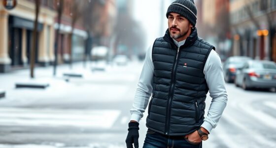 top men s heated winter vests