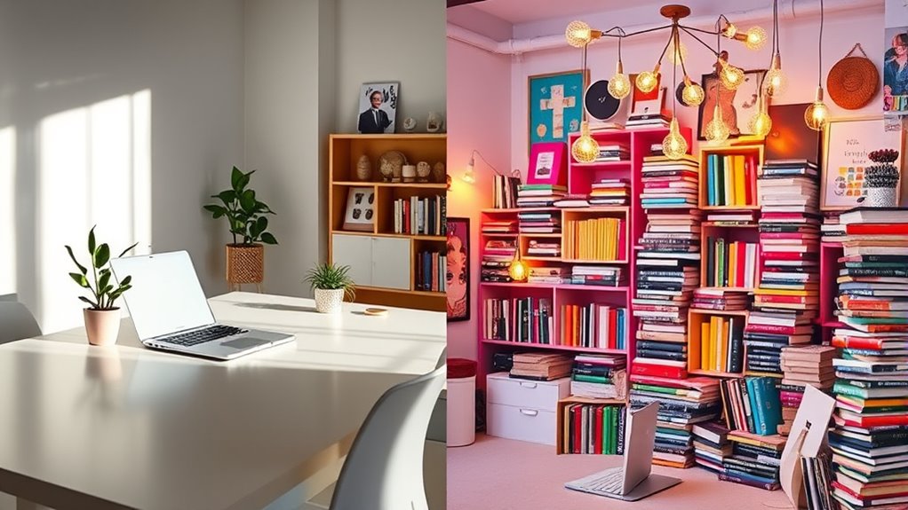 workspace style contrasts