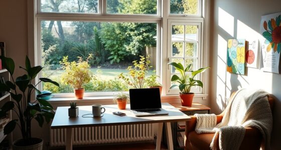 balanced work and home