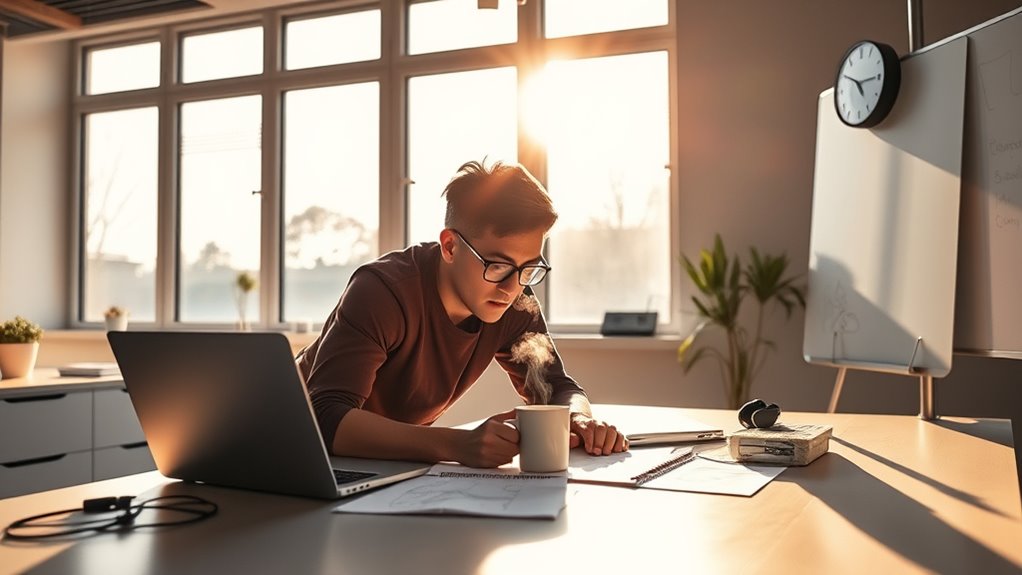 balancing deep and focused work