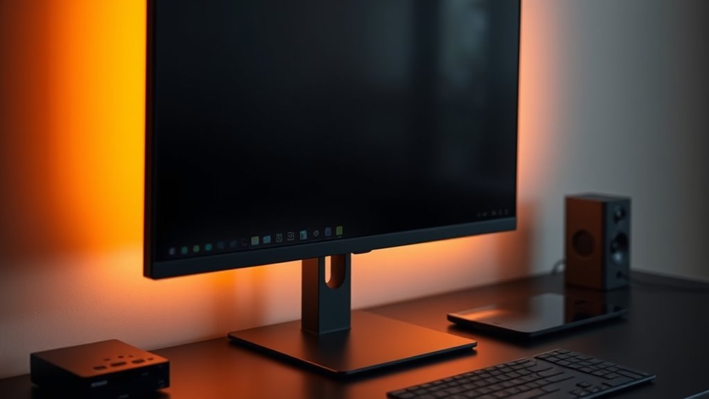 bias lighting enhances visual comfort