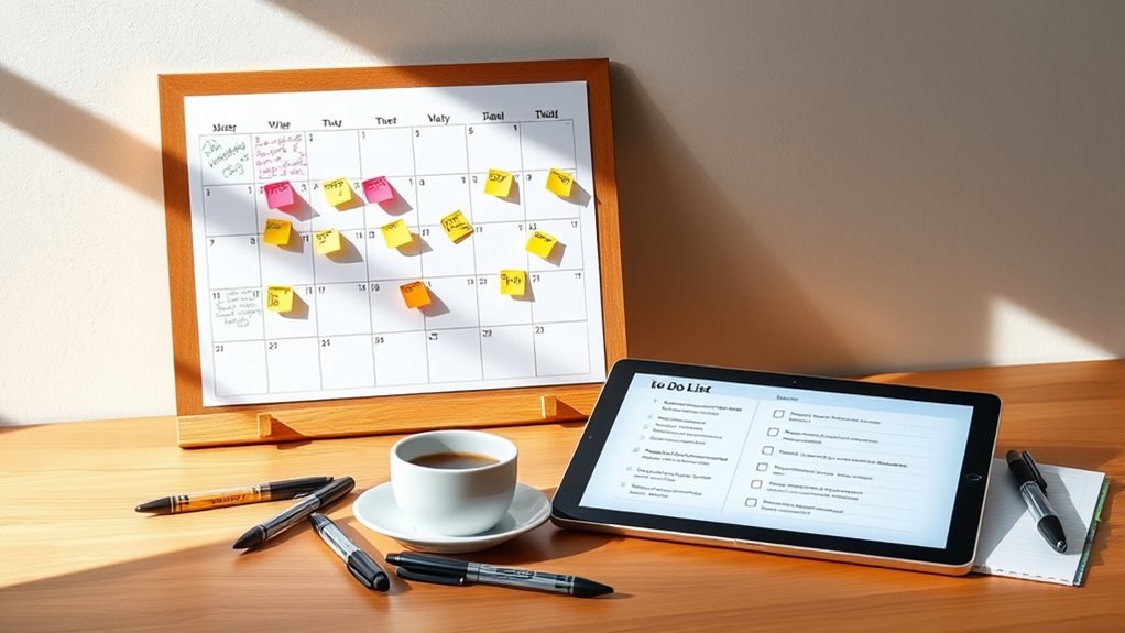 calendar and task prioritization