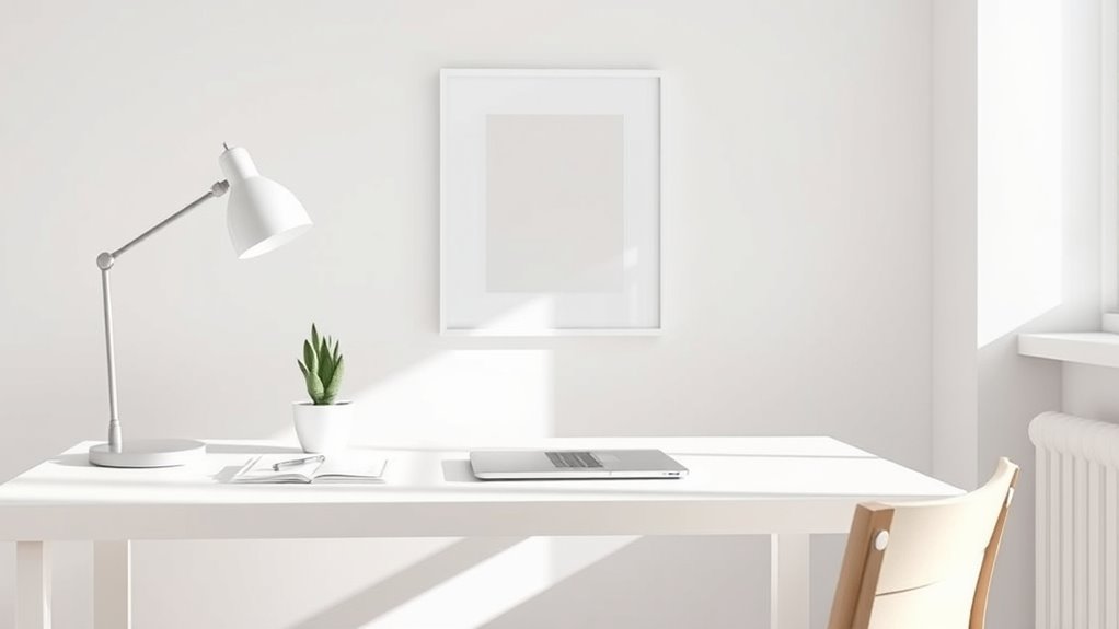 calm organized creative environment