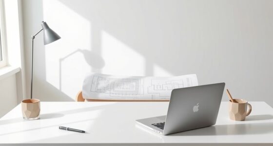 clean modern architectural studio