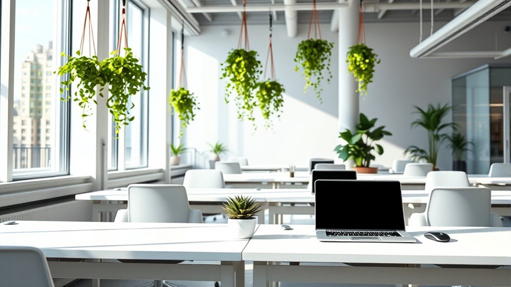 clutter free flexible efficient workspace