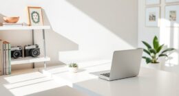 clutter free office for hobbies