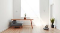 clutter free zen office