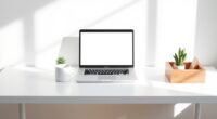 consistent minimalist workspace elements