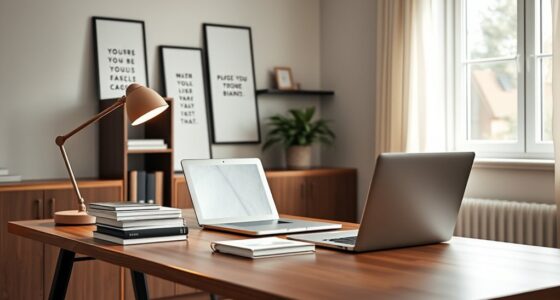 create a productive home workspace