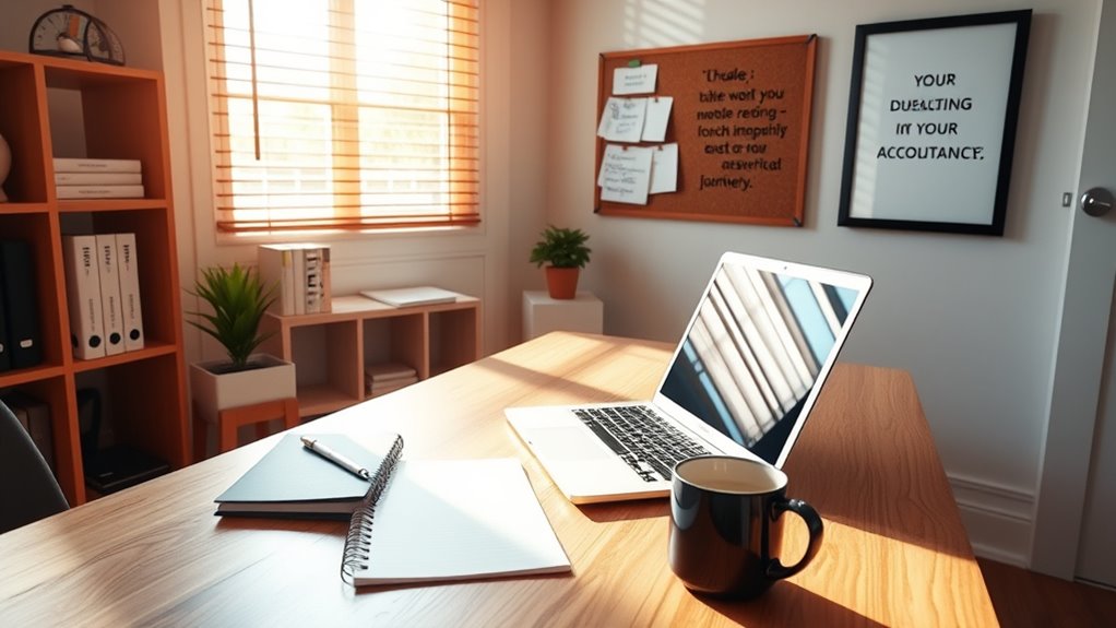 create disciplined productive workspace