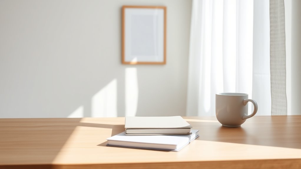 declutter and reorganize workspace