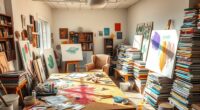 declutter to inspire creativity