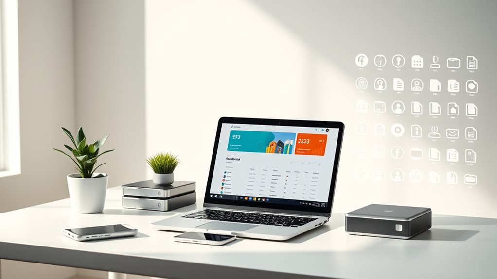 digital account and file cleanup