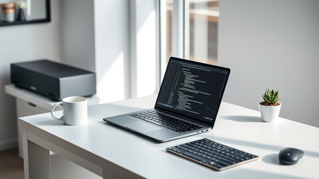 distraction free coding setup