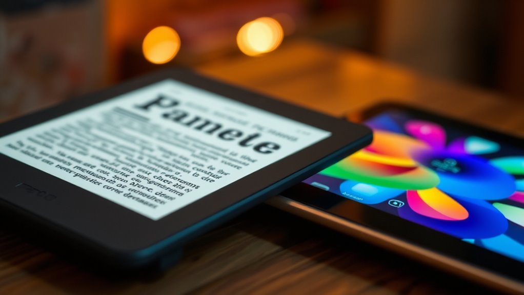 e readers offer comfort durability