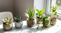 easy care workspace greenery