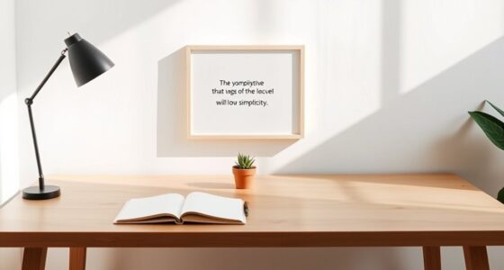 embrace minimalism for well being