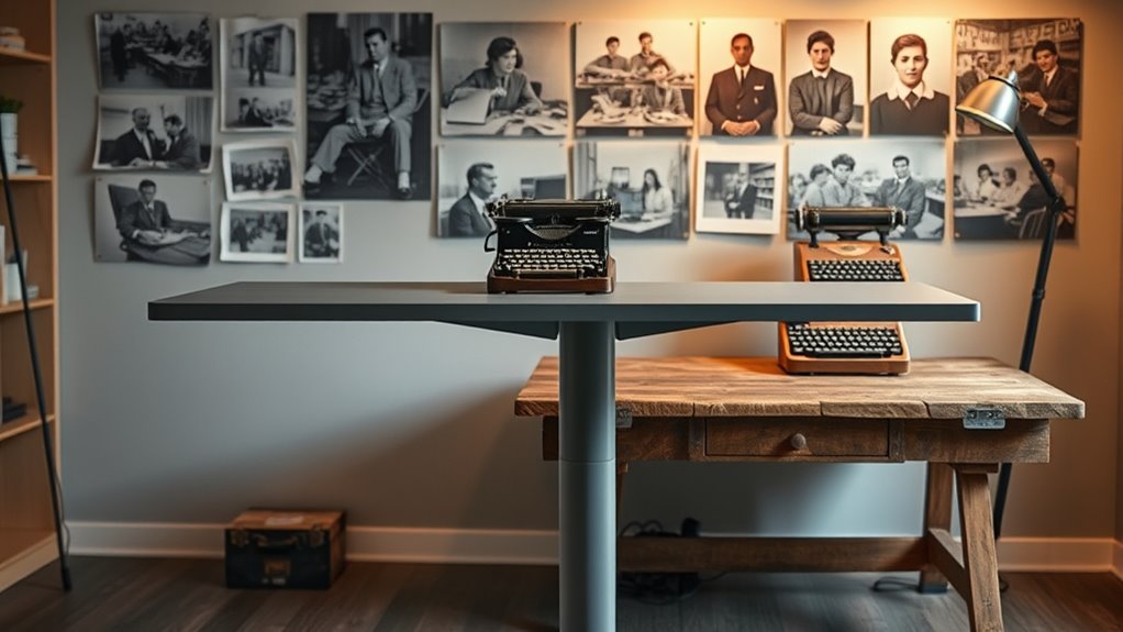 ergonomic technological workspace evolution