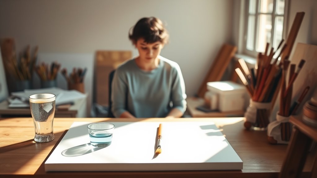 focus to reduce creative stress