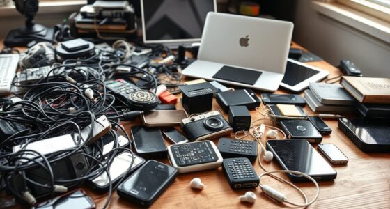 manage tech to prevent clutter