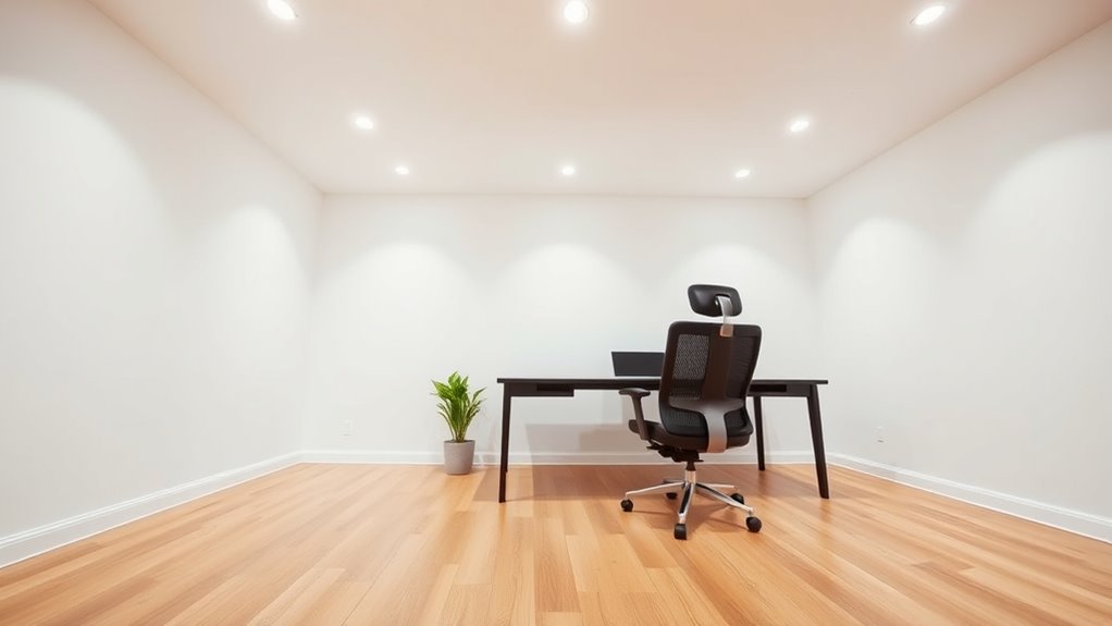 minimalist ceiling and floor designs