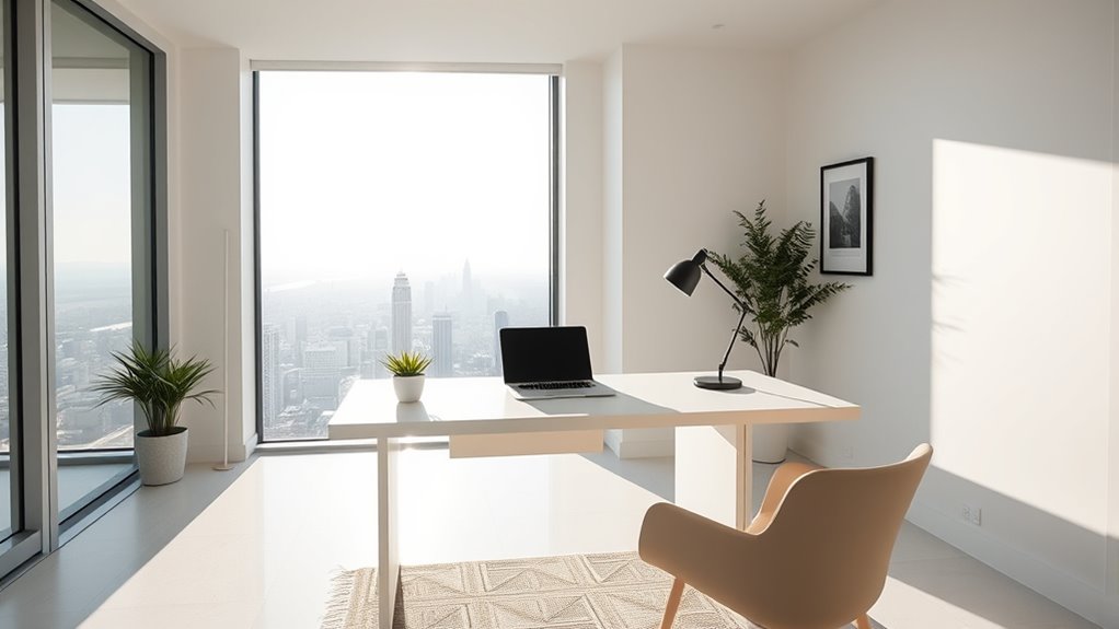 minimalist ergonomic calming environments