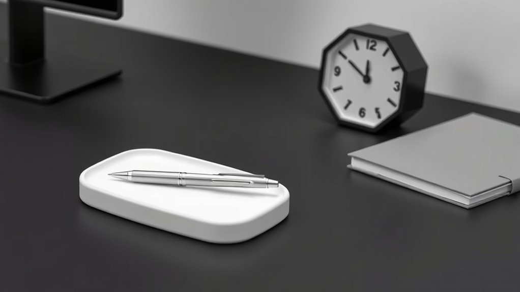 minimalist ergonomic workspace essentials