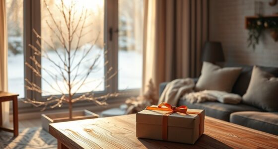 minimalist holiday gift giving